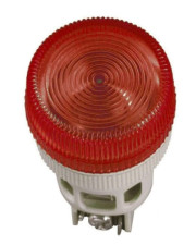 Светосигнальная лампа ENR-22 Ø22мм красная неон/240В цилиндр IEK