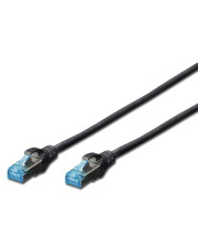 Черный патч-корд cat.5e SF-UTP (2м) AWG 26/7 Digitus DK-1531-020/BL