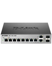 Коммутатор D-Link DGS-1100-10/ME 8x1GE 2xSFP/1GE (combo) MetroEthernet Smart