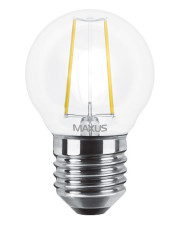 Филаментная лампа Maxus FM G45 4Вт 4100K 220В E27 (1-LED-546-01)