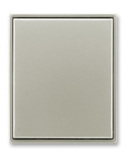Центральна пластина для сенсорного світлорегулятора, сріблястий металік, Time, АВВ