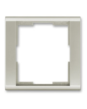 Рамка 1-місна сріблястий металік, Time, АВВ