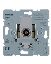 Поворотно-нажимной светорегулятор Berker 2874 Soft