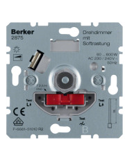Поворотно-нажимной светорегулятор Berker 2875 60-600Вт