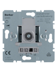 Поворотно-нажимной светорегулятор Berker 2885 100-1000Вт