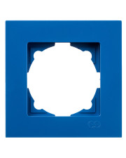 Рамка 1-місна Gunsan Eqona блакитна