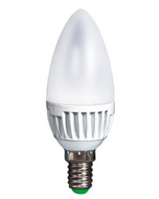 Лампочка светодиодная e.save.LED.C37M.E14.4.4200 4Вт E-Next 4200К свеча, Е14