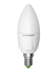 Светодиодная лампа Eurolamp ЕКО Candle dimmable 6Вт E14 3000K