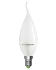 Светодиодная лампа Euroelectric E14 6Вт 4000K