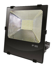 Прожектор с радиатором Eurolamp LED-FLR-SMD-100 100Вт 6500К чорний