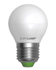 Светодиодная лампочка G45 5Вт Eurolamp 3000К ЕКО серия «D» шар, E27