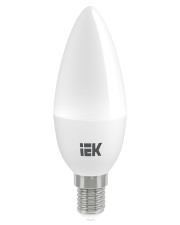 LED лампа ECO C35 5Вт 3000К 230В E14, IEK