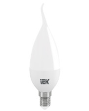 Светодиодная лампа IEK ECO C35 5Вт 450Лм 4000К