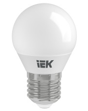 LED лампочка ECO G45 7Вт 3000К 230В E27, IEK