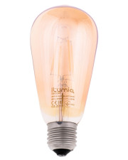 Светодиодная лампа филаментная Ilumia 6Вт 2300К-3000К