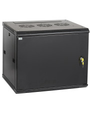 Черный серверный шкаф 19" ITK LWR5-12U64-MF LINEA W 12U 600x450мм