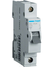 Автоматичний вимикач MB116A (1р, В, 16А) Hager