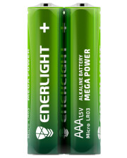 Батарейка щелочная Enerlight Mega Power AAA (вакуум
 2шт)