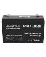 Аккумулятор AGM LPM 6-12 AH