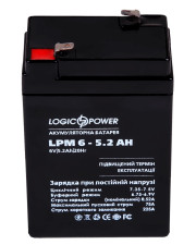 Аккумулятор AGM LPM 6-5.2 AH