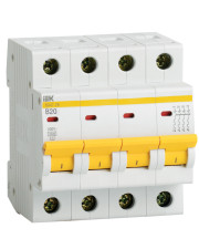 Автоматический выключатель IEK ВА47-29 4P 20A 4,5кА «B» (MVA20-4-020-B)