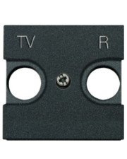 TV-R накладка ABB Zenit N2250.8 AN 2М (антрацит)