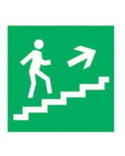 Знак «Направление к выходу по лестнице вверх» правосторонний