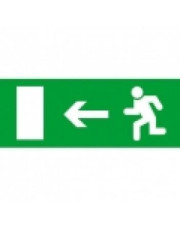 Самоклеюча етикетка «Exit Left»