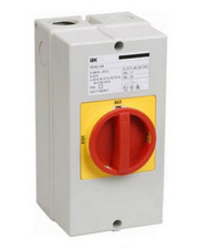 Кулачковый переключатель IEK BCS33-010-1 ПКП10-13/K 10А (откл-вкл) 3Р/400В IP54