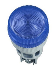 Светосигнальная лампа ENR-22 Ø22мм синяя неон/240В цилиндр IEK