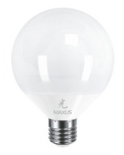 Лампа LED 1-LED-443 G95 12Вт Maxus 3000K, E27