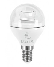 Светодиодная лампочка 1-LED-431 G45 4Вт Maxus 3000K, E14