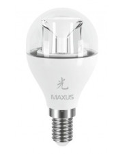 Лампа светодиодная 1-LED-434 G45 6Вт Maxus 5000K, E14