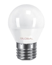 LED лампочка 1-GBL-141 G45 F 5Вт 3000К Е27 Maxus серия Global