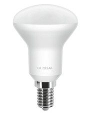 Лампочка LED 1-GBL-153 R50 5Вт Global 3000К 220В, Е14