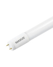 Лампа т8 светодиодная 15Вт Maxus 4000K 1200мм plastik, G13