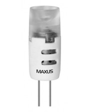 Светодиодная лампочка LED-277 1,5Вт Maxus 3000K, G4