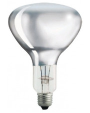 Лампа инфракрасная 375Вт E27 прозрачная R125 IR, Philips