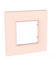 Рамка 1-місна Unica Quadro, рожево-перлинна Schneider Electric