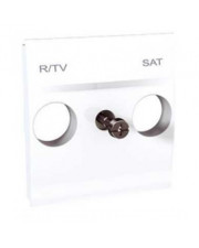 Накладка для розетки TV-R/SAT, біла Schneider Electric