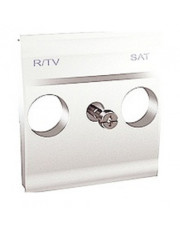 Накладка для TV-R/SAT розетки, алюминий Schneider Electric