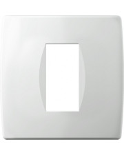 Рамка 1М біла OS10PW-U, TEM
