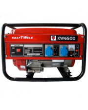 Бензиновый электрогенератор KrafTWele OHV-6500 3F El. 4,8кВт