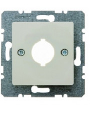 Накладка для сигнальних та контрольних пристроїв, біла Berker S.1