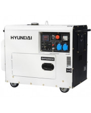 Генератор 5 кВт, Hyundai, DHY 6000SE + набор колес
