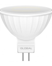 Лампа светодиодная 1-GBL-111 MR16 3Вт Maxus Global 3000К, GU5.3