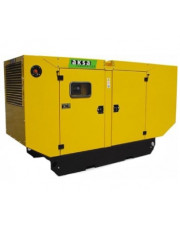 Дизельный электрогенератор APD 90A в кожухе + АВР, AKSA 74,4кВт