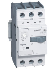Автомат защиты электродвигателя MPX³ 32S 1,0-1,6A 100кА, Legrand