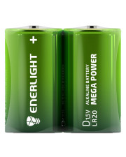 Батарейка лужна Enerlight Mega Power D (вакуум 2шт)