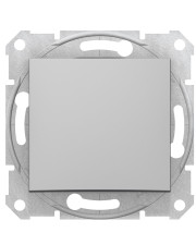 Выключатель кнопочный Schneider Electric Sedna SDN0700160 (алюминий)